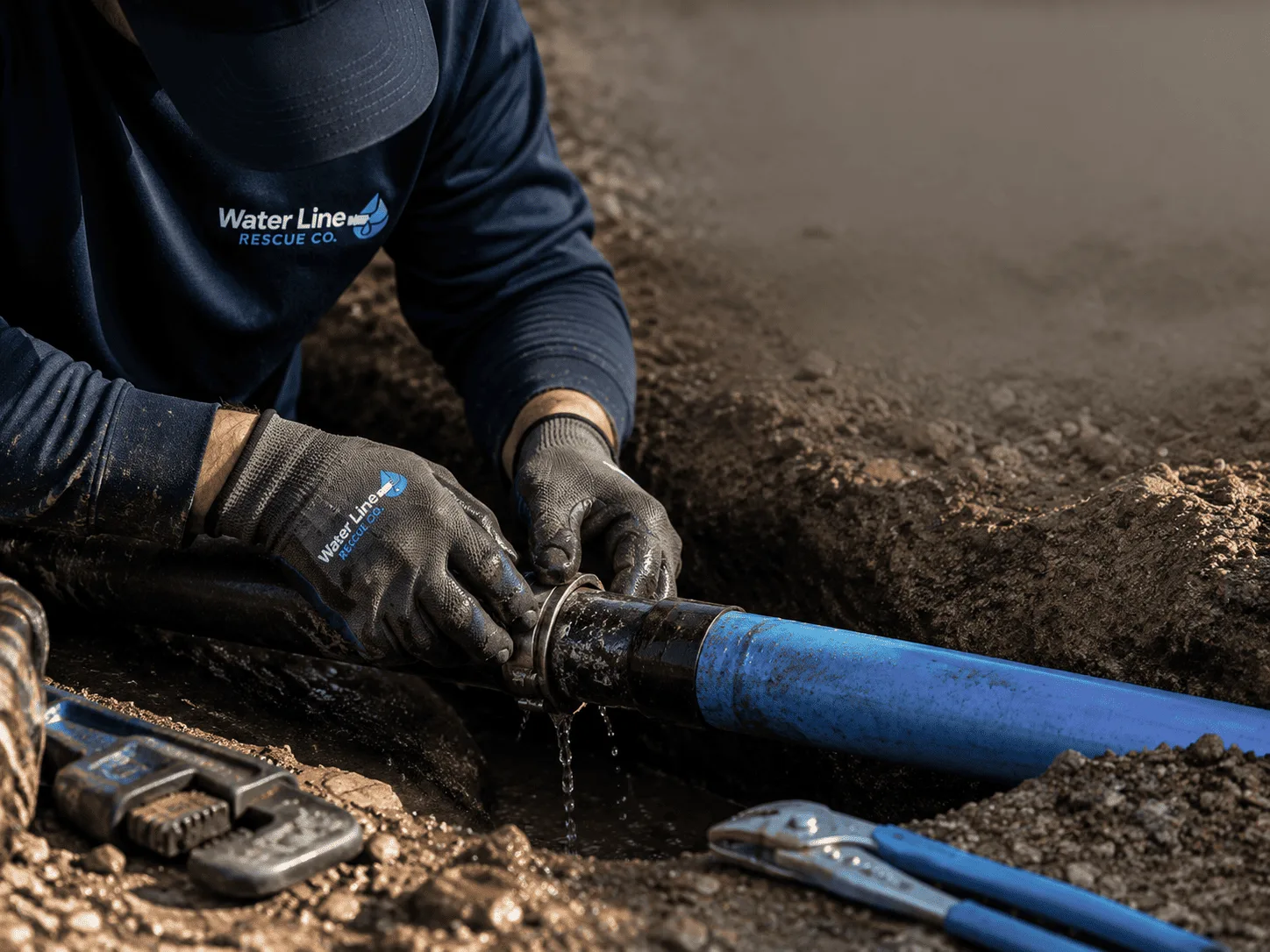 Why choose Water Line Repair in Quinton, OK